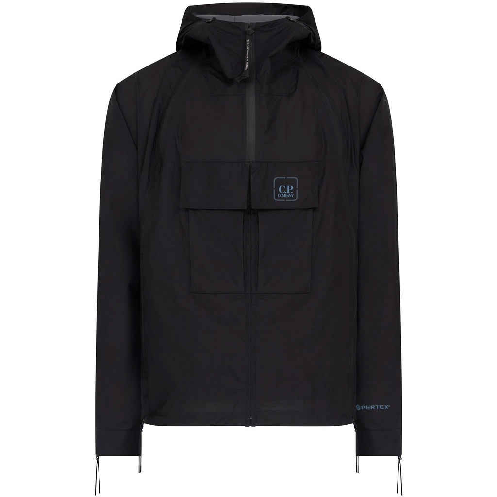 CP Company Pertex Hooded Jacket - Black 999